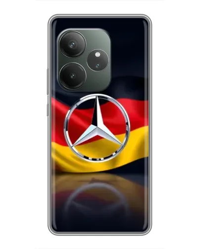 Чехол для RealMe Neo7 с картинкой «Mercedes — флаг Германии» Чехол для RealMe Neo7 с картинкой «Mercedes — флаг Германии»