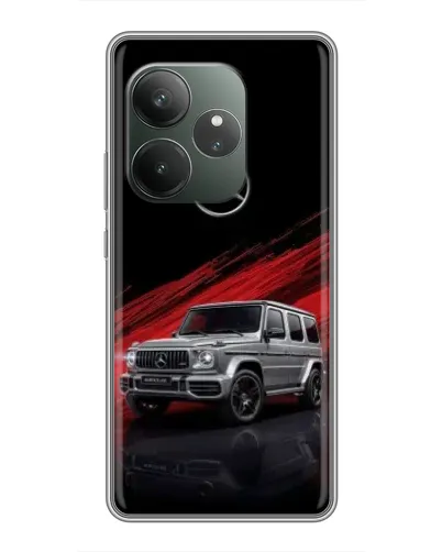 Чехол для RealMe Neo7 с картинкой «Mercedes G-Class красный» Чехол для RealMe Neo7 с картинкой «Mercedes G-Class красный»