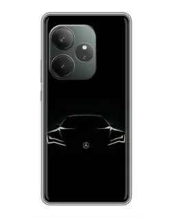 Чохол для RealMe Neo7 з картинкою «Mercedes — силует авто» Чохол для RealMe Neo7 з картинкою «Mercedes — силует авто»