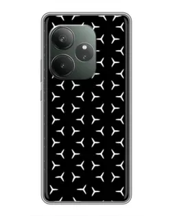Чохол для RealMe Neo7 з картинкою «Mercedes паттерн зірок» Чохол для RealMe Neo7 з картинкою «Mercedes паттерн зірок»