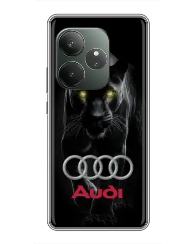Чехол для RealMe Neo7 с картинкой «Пантера и Audi» Чехол для RealMe Neo7 с картинкой «Пантера и Audi»