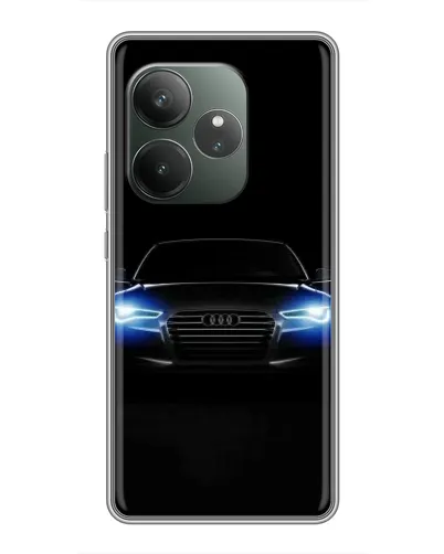 Чехол для RealMe Neo7 с картинкой «Audi в неоне» Чехол для RealMe Neo7 с картинкой «Audi в неоне»
