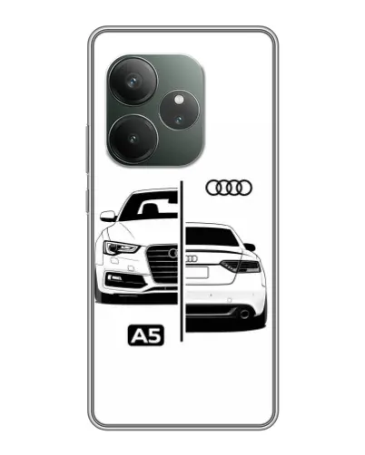 Чехол для RealMe Neo7 с картинкой «Audi — контрастный дизайн» Чехол для RealMe Neo7 с картинкой «Audi — контрастный дизайн»