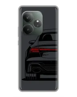 Чехол для RealMe Neo7 с картинкой «Задняя часть Audi — арт»
