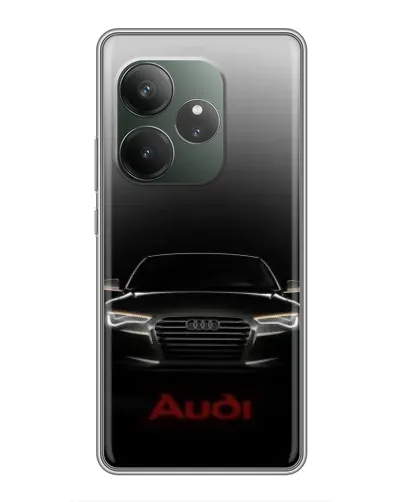 Чехол для RealMe Neo7 с картинкой «Audi — градиентный контур» Чехол для RealMe Neo7 с картинкой «Audi — градиентный контур»