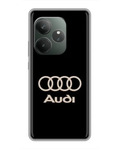 Чехол для RealMe Neo7 с картинкой «Audi — золотой логотип» Чехол для RealMe Neo7 с картинкой «Audi — золотой логотип»