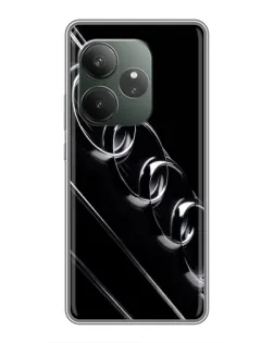 Чехол для RealMe Neo7 с картинкой «Audi — абстрактные кольца»