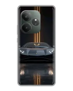Чохол для RealMe Neo7 з картинкою «Lamborghini золоті лінії» Чохол для RealMe Neo7 з картинкою «Lamborghini золоті лінії»