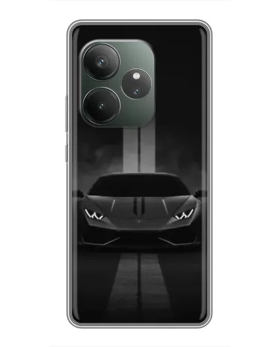 Чехол для RealMe Neo7 с картинкой «Lamborghini симметрия дорог» Чехол для RealMe Neo7 с картинкой «Lamborghini симметрия дорог»