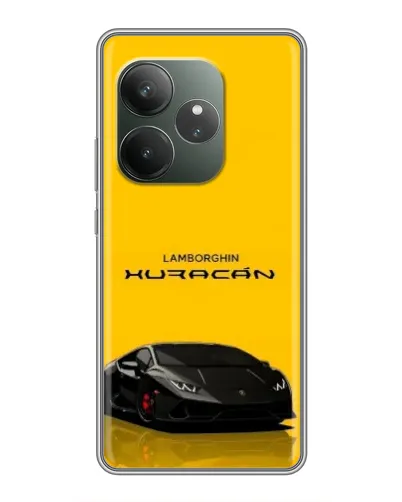 Чехол для RealMe Neo7 с картинкой «Lamborghini Huracan черный» Чехол для RealMe Neo7 с картинкой «Lamborghini Huracan черный»