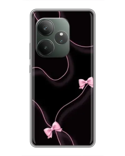 Чехол для RealMe Neo7 с картинкой «Розовые ленты» Чехол для RealMe Neo7 с картинкой «Розовые ленты»
