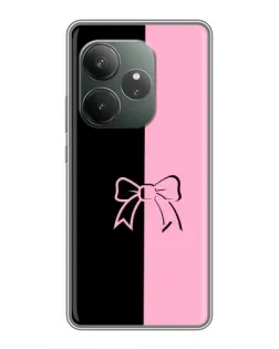 Чехол для RealMe Neo7 с картинкой «Половинки банта»