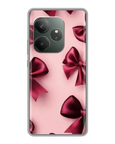 Чехол для RealMe Neo7 с картинкой «Бордовый атлас» Чехол для RealMe Neo7 с картинкой «Бордовый атлас»