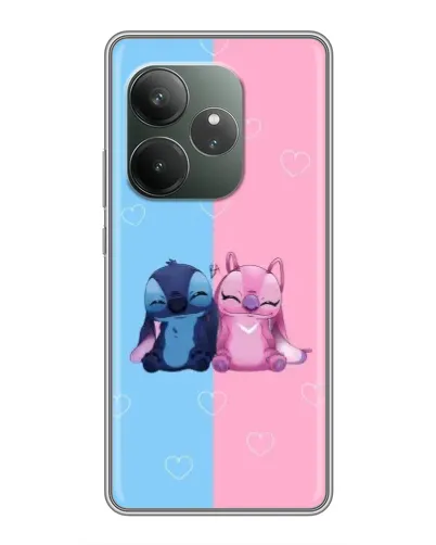 Чехол для RealMe Neo7 с картинкой «Stitch и Angel Love» Чехол для RealMe Neo7 с картинкой «Stitch и Angel Love»