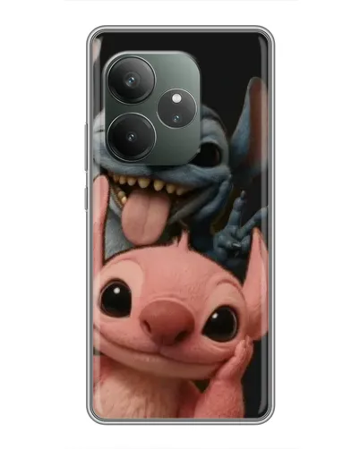 Чехол для RealMe Neo7 с картинкой «Стич и Ангел» Чехол для RealMe Neo7 с картинкой «Стич и Ангел»