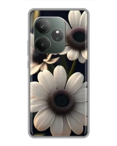 Чехол для RealMe Neo7 с картинкой «Белые маргаритки макро» Чехол для RealMe Neo7 с картинкой «Белые маргаритки макро»
