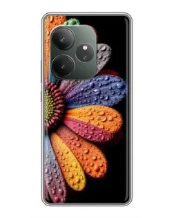 Чехол для RealMe Neo7 с картинкой «Радужный цветок» Чехол для RealMe Neo7 с картинкой «Радужный цветок»
