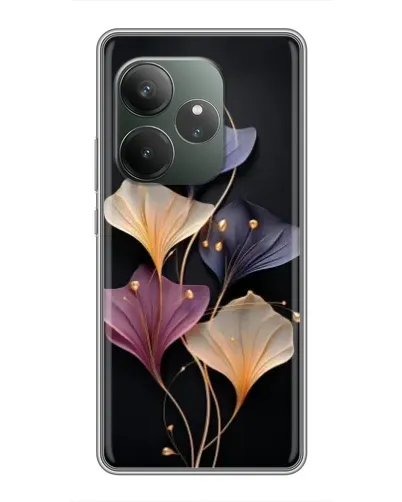 Чехол для RealMe Neo7 с картинкой «Лиловые цветы грации» Чехол для RealMe Neo7 с картинкой «Лиловые цветы грации»