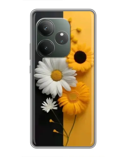Чехол для RealMe Neo7 с картинкой «Подсолнух и ромашка» Чехол для RealMe Neo7 с картинкой «Подсолнух и ромашка»