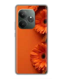 Чехол для RealMe Neo7 с картинкой «Оранжевые герберы» Чехол для RealMe Neo7 с картинкой «Оранжевые герберы»