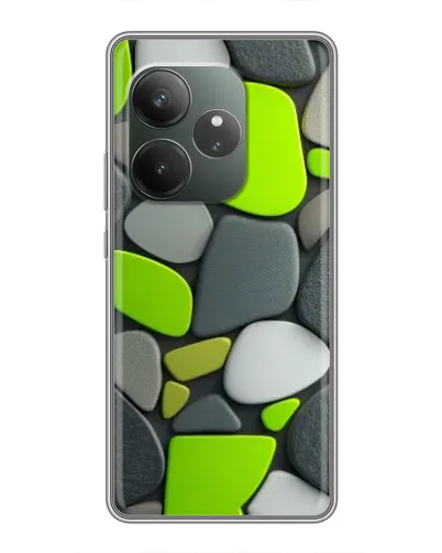 Чехол для RealMe Neo7 с картинкой «Яркая неоновая галька» Чехол для RealMe Neo7 с картинкой «Яркая неоновая галька»