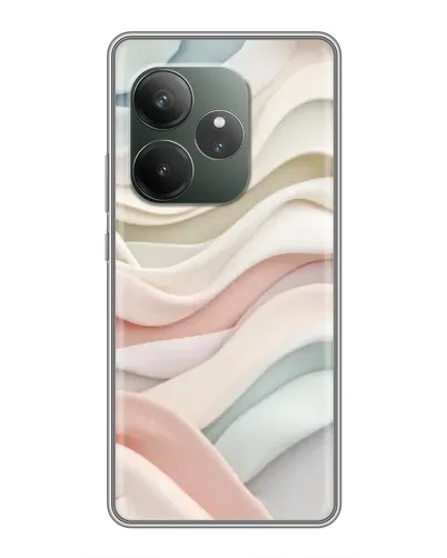 Чехол для RealMe Neo7 с картинкой «Пастельные нежные волны» Чехол для RealMe Neo7 с картинкой «Пастельные нежные волны»