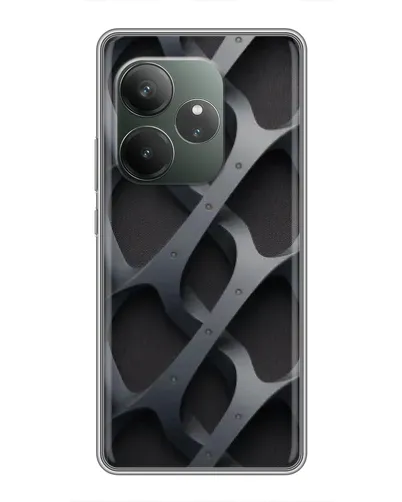 Чехол для RealMe Neo7 с картинкой «Объемное серое плетение» Чехол для RealMe Neo7 с картинкой «Объемное серое плетение»