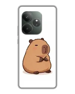 Чехол для RealMe Neo7 с картинкой «Толстенькая капибара»