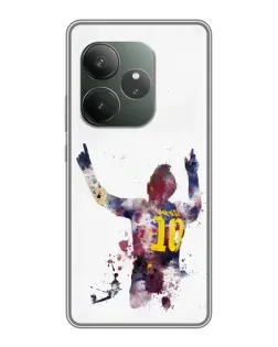 Чехол для RealMe Neo7 с картинкой «Акварельный Месси Барселона» Чехол для RealMe Neo7 с картинкой «Акварельный Месси Барселона»