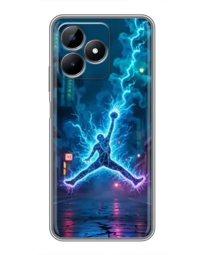 Чехол для Realme Note 50 с картинкой «Jordan Gold Jumpman» Чехол для Realme Note 50 с картинкой «Jordan Gold Jumpman»