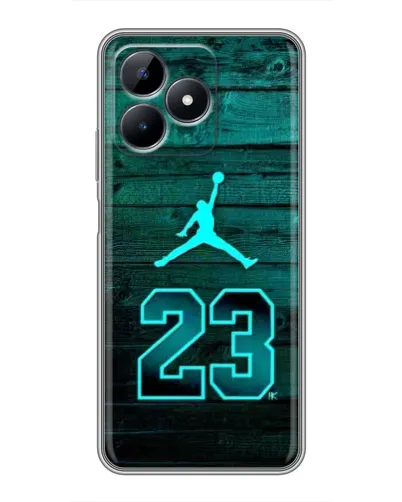 Чехол для Realme Note 50 с картинкой «Jordan Cyan 23» Чехол для Realme Note 50 с картинкой «Jordan Cyan 23»