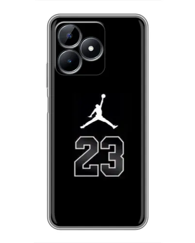 Чехол для Realme Note 50 с картинкой «Jordan Flight 23» Чехол для Realme Note 50 с картинкой «Jordan Flight 23»