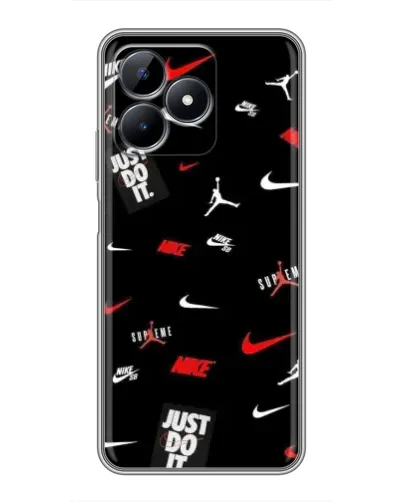 Чехол для Realme Note 50 с картинкой «Nike Mix Pattern» Чехол для Realme Note 50 с картинкой «Nike Mix Pattern»
