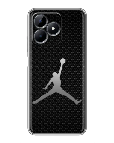 Чехол для Realme Note 50 с картинкой «Jordan Dark Carbon» Чехол для Realme Note 50 с картинкой «Jordan Dark Carbon»