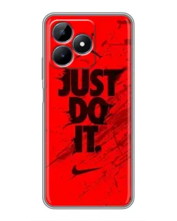 Чехол для Realme Note 50 с картинкой «Nike Just Do It»