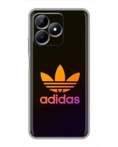 Чехол для Realme Note 50 с картинкой «Градиент Adidas»
