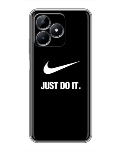 Чехол для Realme Note 50 с картинкой «Классический принт Nike»
