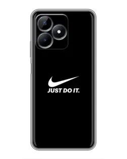 Чехол для Realme Note 50 с картинкой «Минимализм от Nike» Чехол для Realme Note 50 с картинкой «Минимализм от Nike»