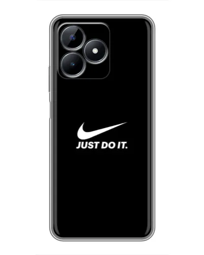 Чехол для Realme Note 50 с картинкой «Минимализм от Nike»