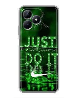 Чехол для Realme Note 50 с картинкой «Зеленый неоновый Nike» Чехол для Realme Note 50 с картинкой «Зеленый неоновый Nike»