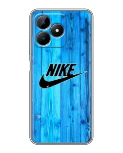 Чехол для Realme Note 50 с картинкой «Голубое дерево Nike» Чехол для Realme Note 50 с картинкой «Голубое дерево Nike»