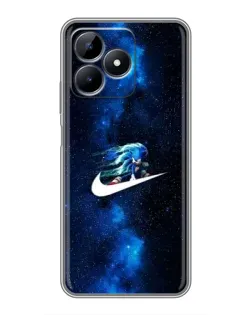 Чехол для Realme Note 50 с картинкой «Звездный путь Nike» Чехол для Realme Note 50 с картинкой «Звездный путь Nike»