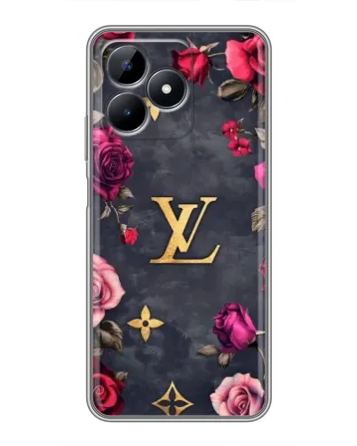 Чехол для Realme Note 50 с картинкой «Цветочный Louis Vuitton» Чехол для Realme Note 50 с картинкой «Цветочный Louis Vuitton»