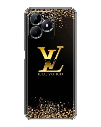 Чехол для Realme Note 50 с картинкой «LV — золотые искры» Чехол для Realme Note 50 с картинкой «LV — золотые искры»