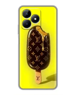 Чехол для Realme Note 50 с картинкой «Мороженое от LV» Чехол для Realme Note 50 с картинкой «Мороженое от LV»