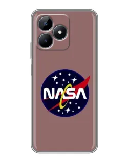Чехол для Realme Note 50 с картинкой «NASA — ретро космос» Чехол для Realme Note 50 с картинкой «NASA — ретро космос»
