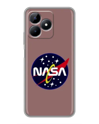 Чехол для Realme Note 50 с картинкой «NASA — ретро космос» Чехол для Realme Note 50 с картинкой «NASA — ретро космос»