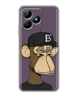 Чехол для Realme Note 50 с картинкой «Bored Ape в кепке» Чехол для Realme Note 50 с картинкой «Bored Ape в кепке»