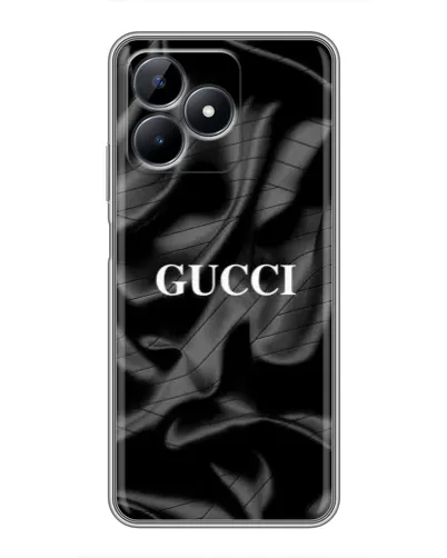 Чохол для Realme Note 50 з картинкою «Gucci — шовкові хвилі»