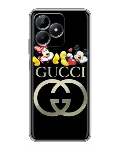 Чохол для Realme Note 50 з картинкою «Gucci — герої Disney»
